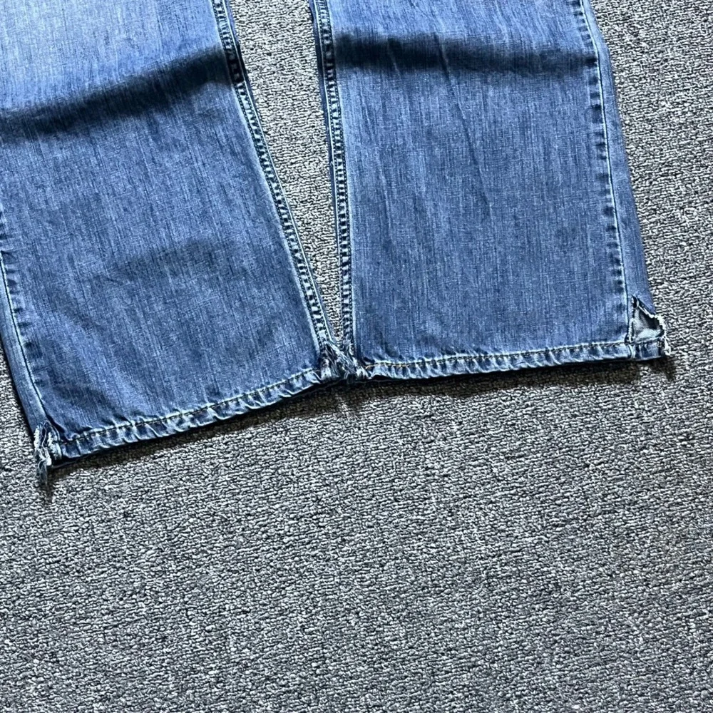 Levi's 527 Bootcut Jeans 34x32 Blue Denim Baggy Y2K Skater